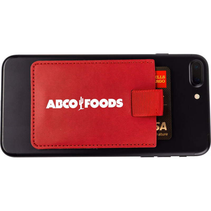 CardSafe Leather Cell Phone Wallet - RFID Blocker