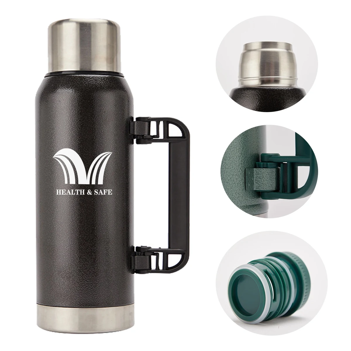 47oz Double Wall Stainless Steel Thermos Cup Travel Bottle 1