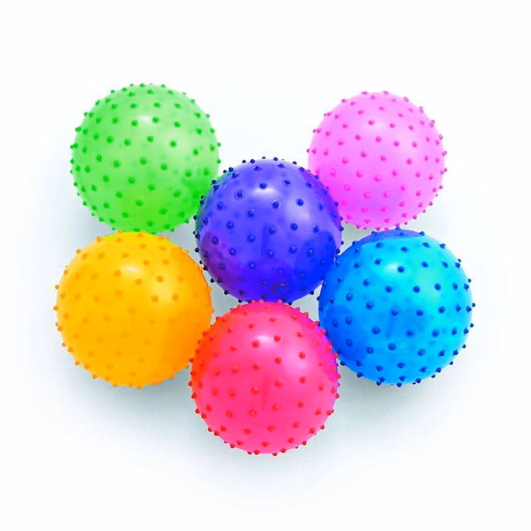 Inflatable Small Spike Balls 5" - Assorted