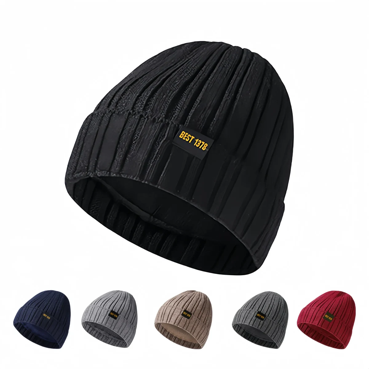 Casual Warm Knit Wool Hat 1