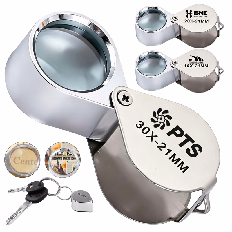 Foldable Jewelry Loupe 30X Magnification