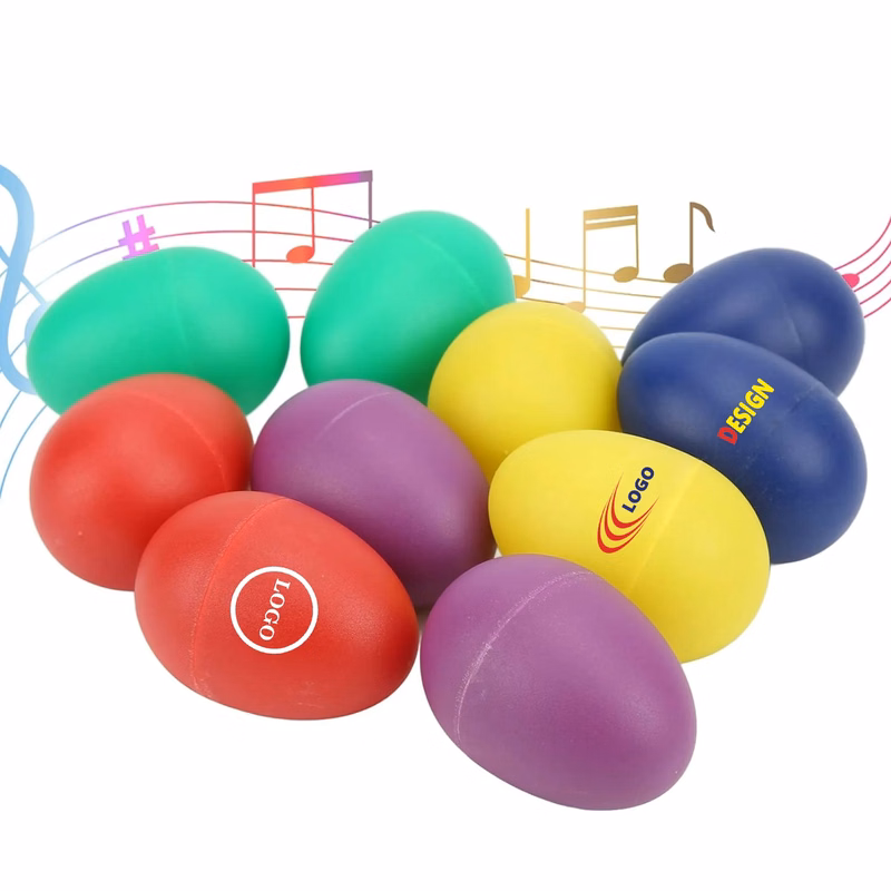 Mini Plastic Egg Shakers Musical Instruments