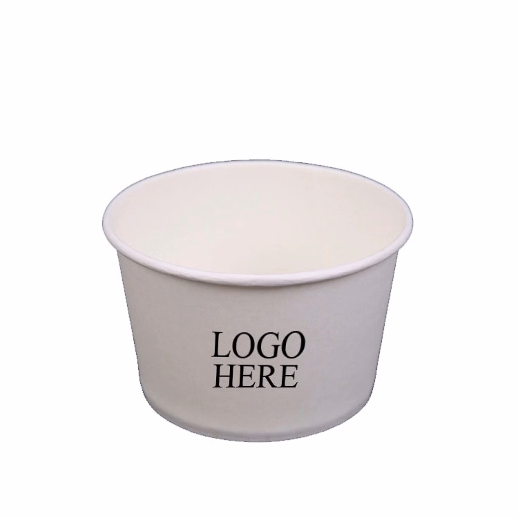 8 ounce Disposable Paper Ice Cream Cup