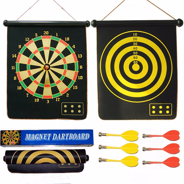 Magnetic Dart Board Indoor Outdoor Games for Kids and Adults