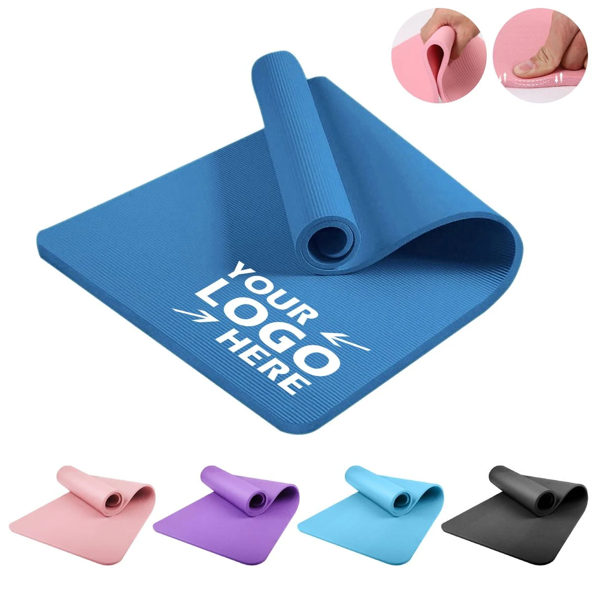 Premium 10mm Anti-Slip NBR Workout Pad 1