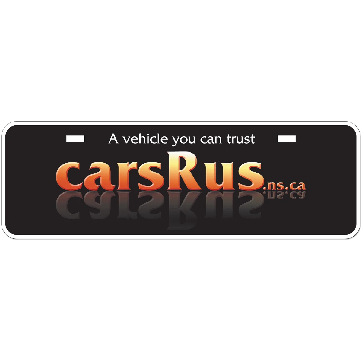 Car Licence Plates .040 Clear Polytrans (3.875" x 11.875") Digital Full Colour 1