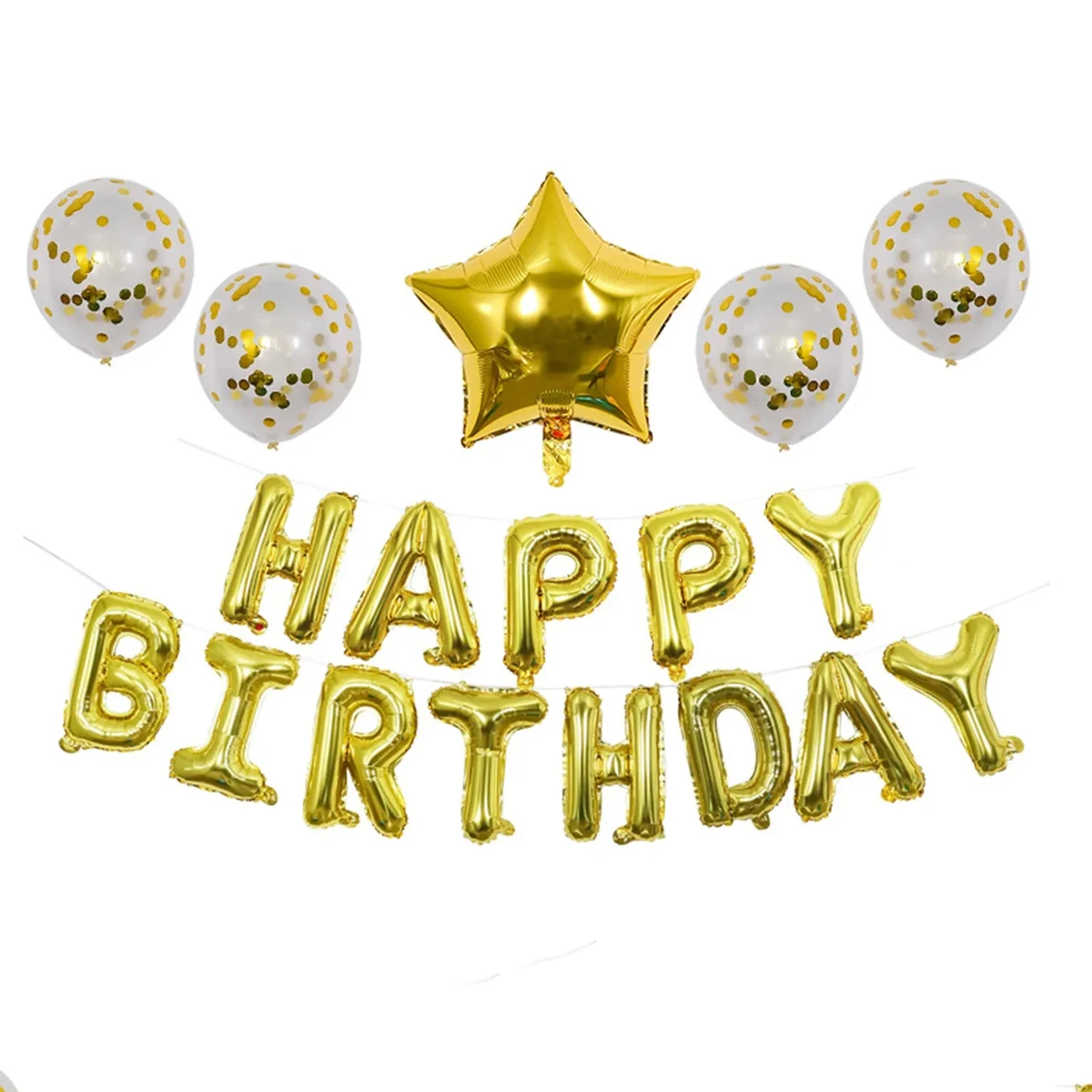 Birthday Pie Balloon Pair Decoration Set 1