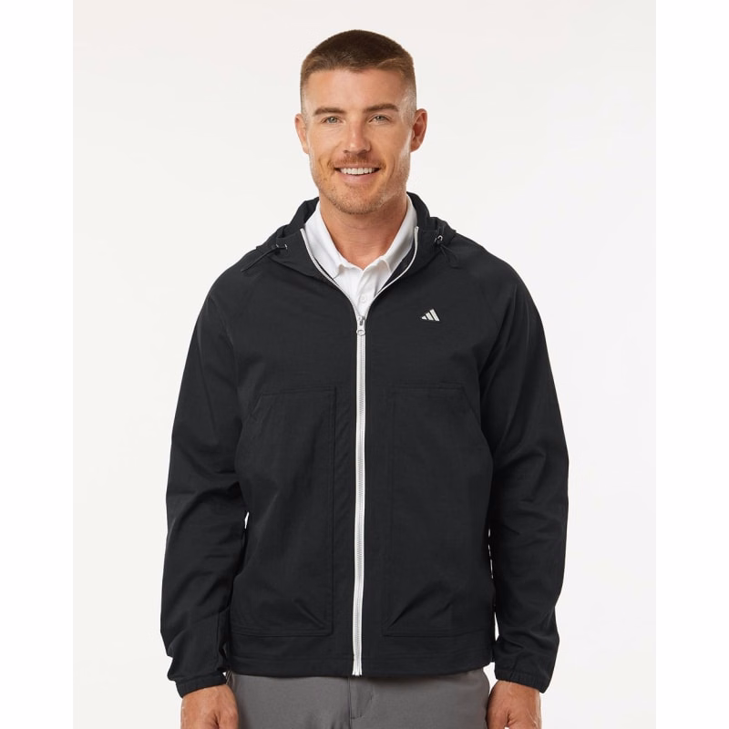 Adidas Men's Go-To Utility Durable Water-Repellent Full-Zip Jacket - A2007