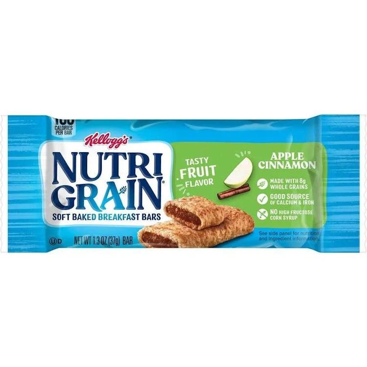 Nutri-Grain Breakfast Bars - Apple Cinnamon 1.3 oz 16 Box 1