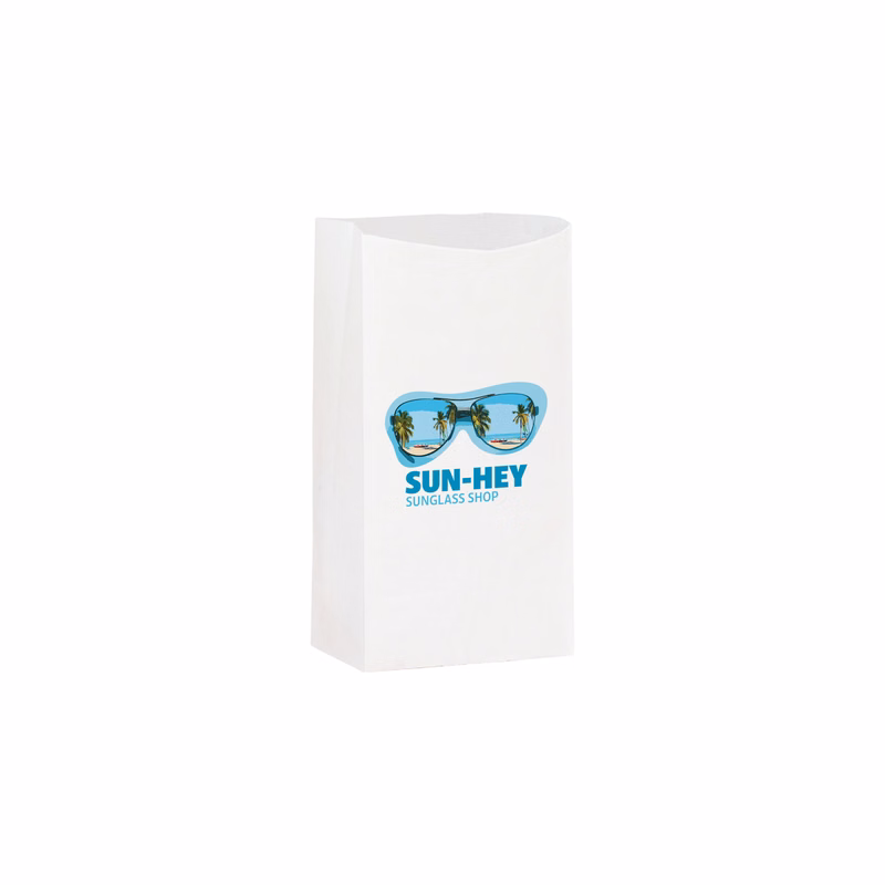 Grocery Bag - White Kraft 10# SOS