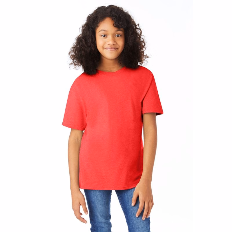 Hanes Youth 4.5 Oz., 100% Ringspun Cotton Nano-T® T-Shirt