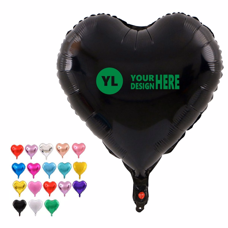 18 Inch Heart Shaped Foil Balloon