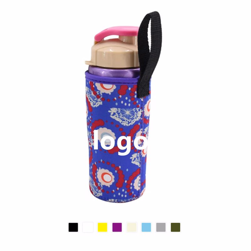 Neoprene Water Bottle Coolie With Handle