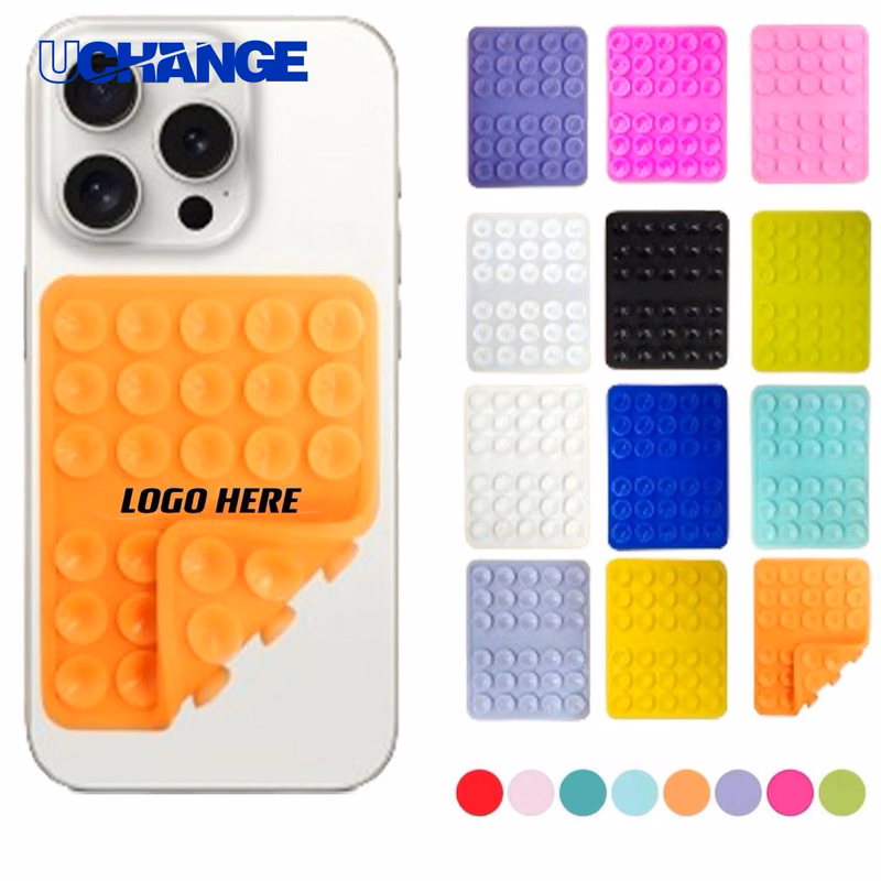 Silicone Suction Phone Case Adhesive Mount for Hands-Free Use
