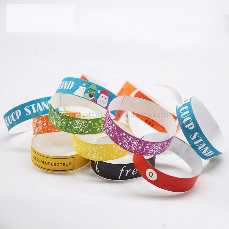 Tyvek Tearproof Paper Wristband for Events