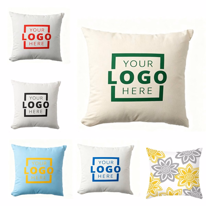 Soft Customized Office Throw Pillow For Corporate Gifts