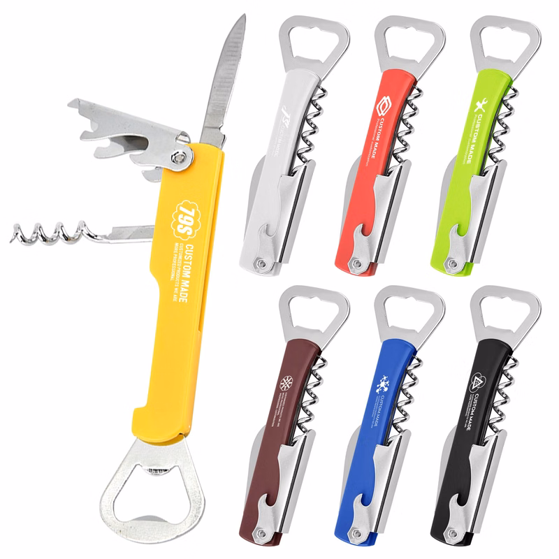 Multifunctional Corkscrew Bottle Opener