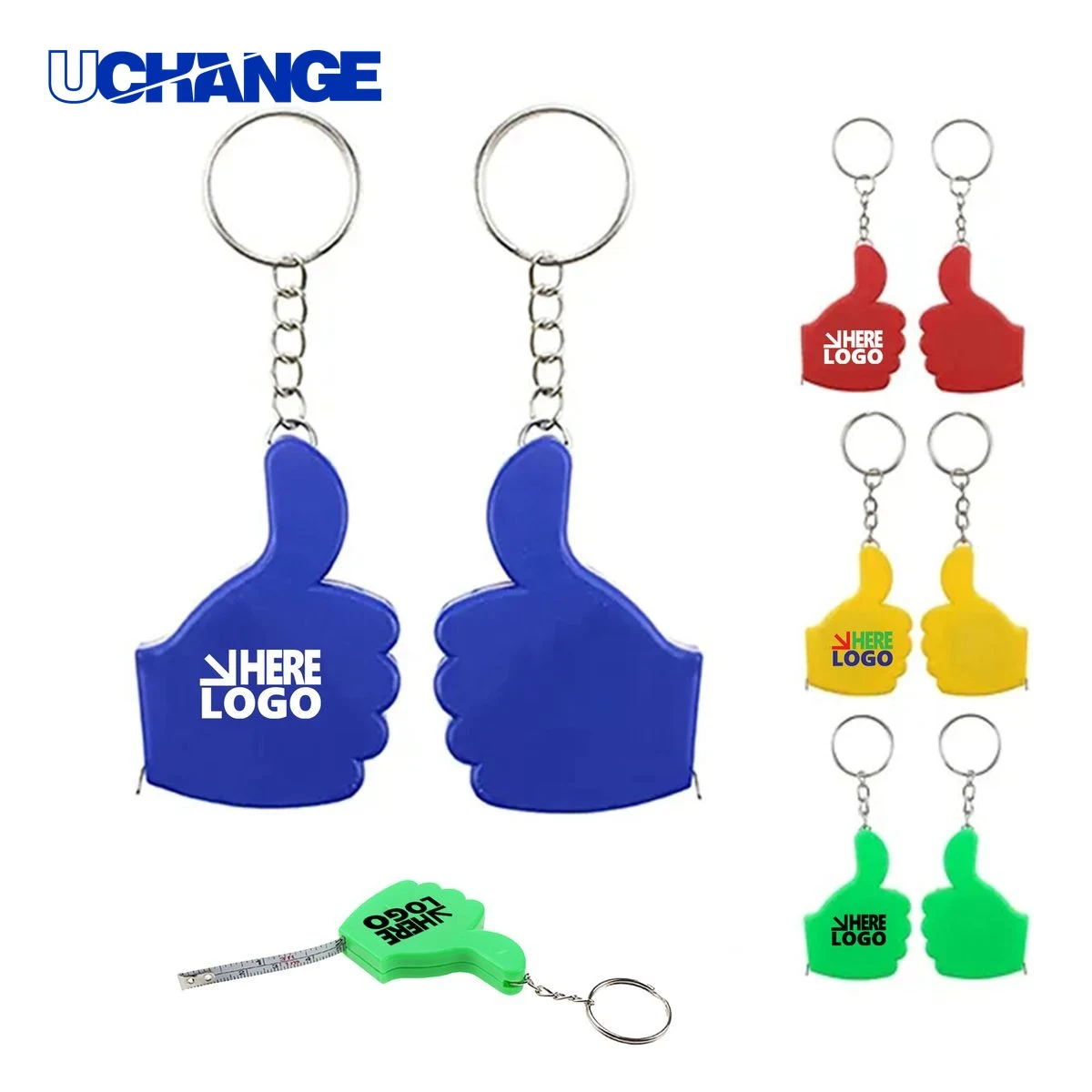 Thumbs Tape Measure Keychain 1