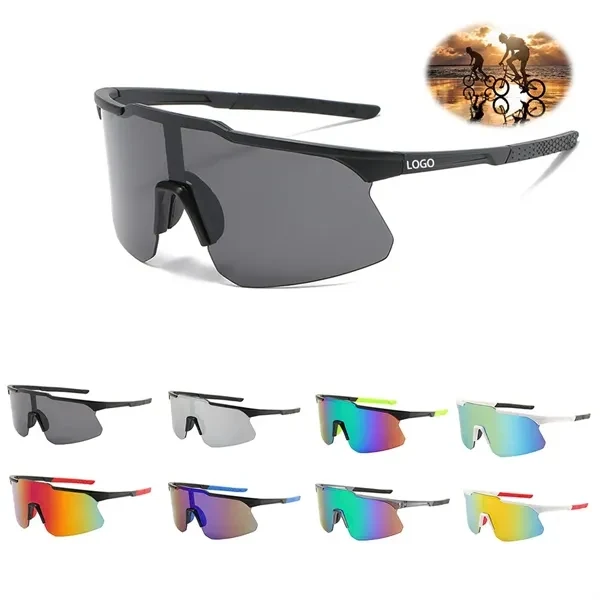 Custom Polarized UV400 Outdoor Sports Sunglasses — Shatterproof Protective Eyewear 1