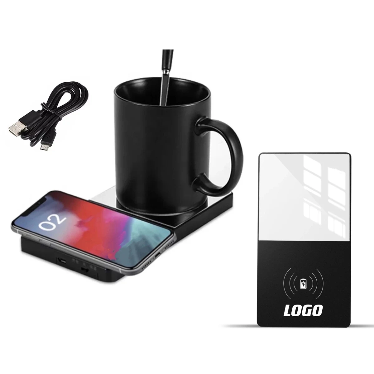3-In-1 Mug Warmer & 5W Qi Wireless Charger 1