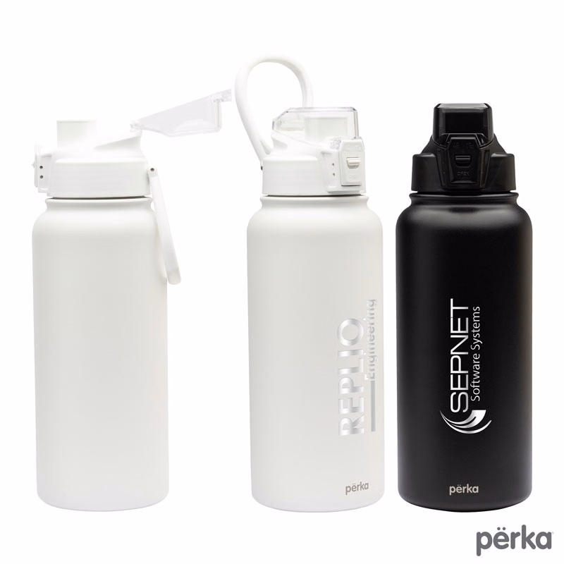 Perka® Rex 32 oz. Double Wall, Stainless Steel Water Bottle