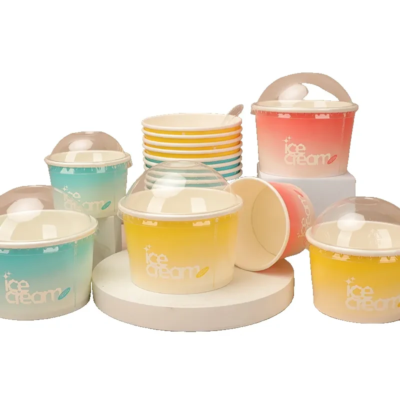 Ice Cream Paper Bowl 1