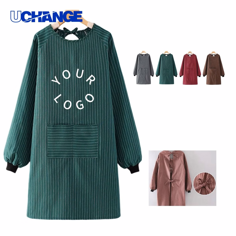 Stain Resistant Apron with Breathable Fabric for Kitchen Use