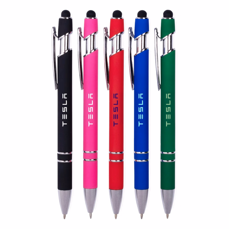 Union Printed - Bold Colors Stylus Click Pen