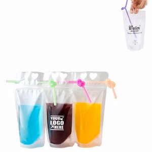 700ml Portable Drinking Pouch With Straw