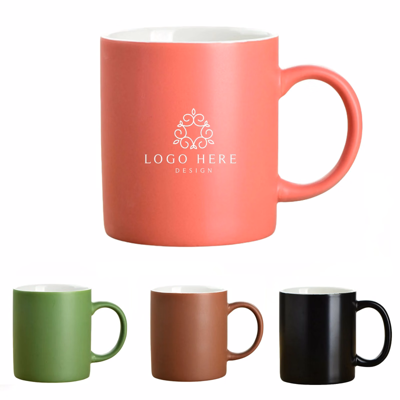 11 Oz Matte Ceramic Coffee Mug