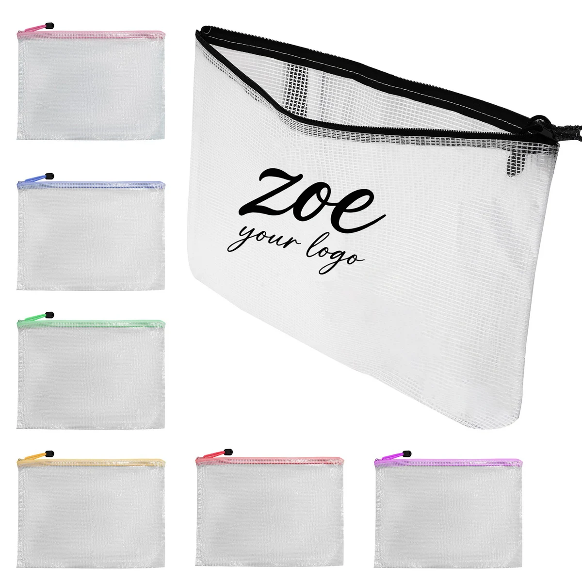 Waterproof A4 Zipper Document Bag 1