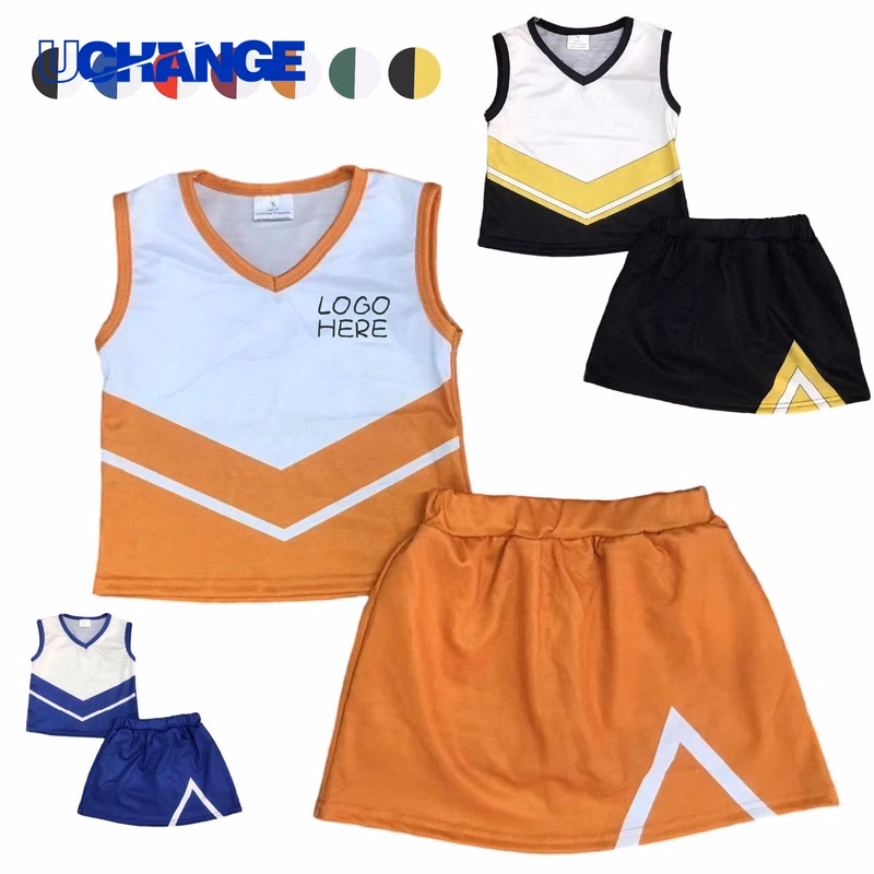 Girls Cheerleading Uniform Set