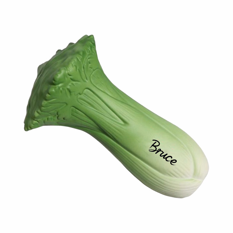Pu Celery Shaped Stress Reliever