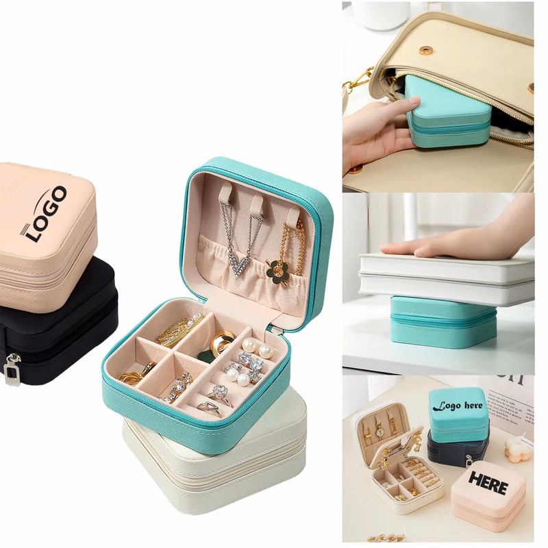 Stylish Jewelry Storage Box With Anti Tangle Design