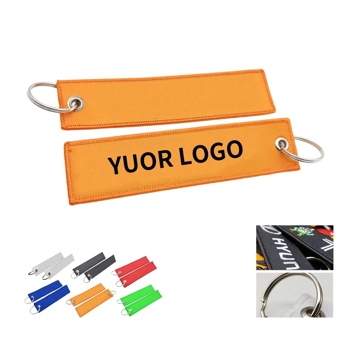 Stylish Polyester Keychain for Bags or Keys 1
