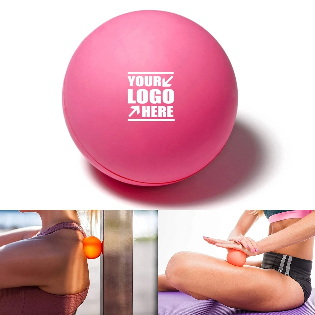 Rubber Massage Lacrosse Bounce Ball 1