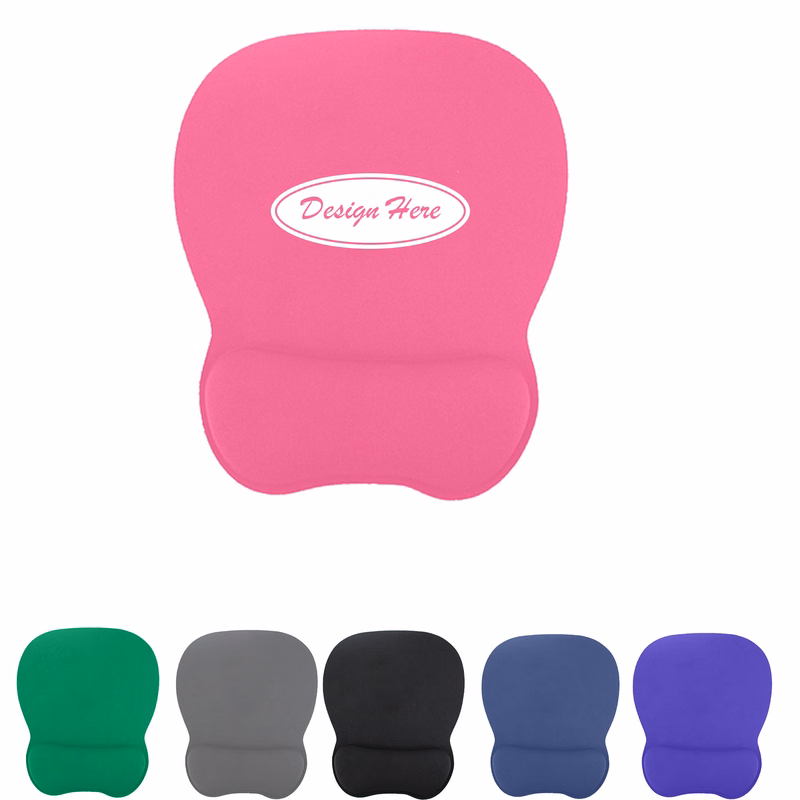 Ergonomic Gel Wrist Support Mouse Pad for Comfort & Stability
