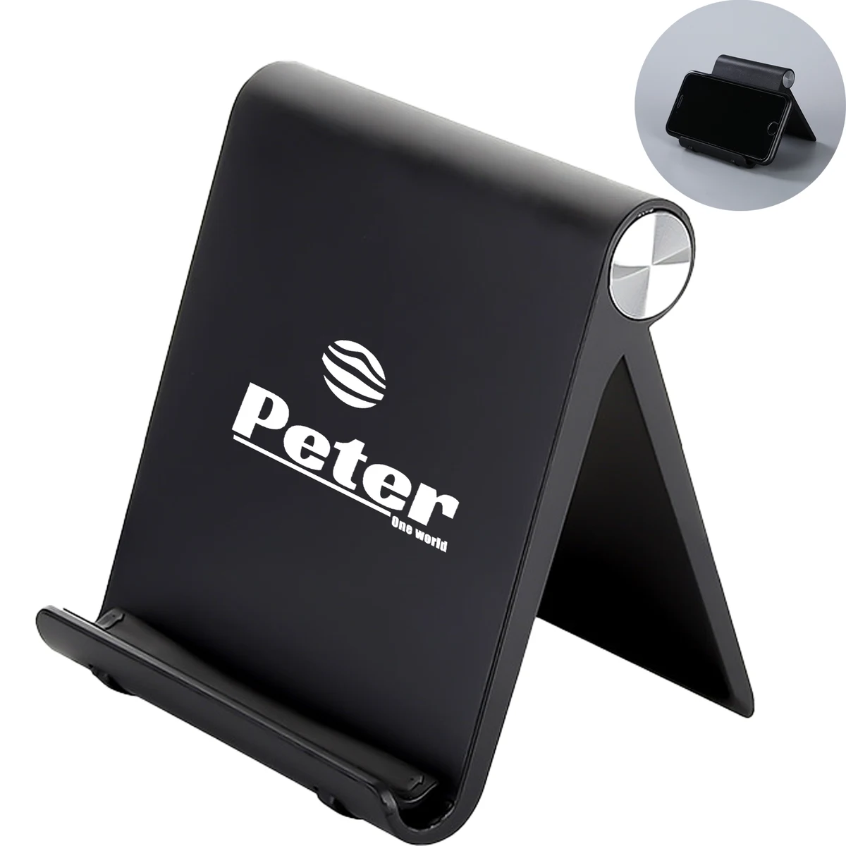 ABS Folding Portable Phone Tablet Desktop Stand Holder 1