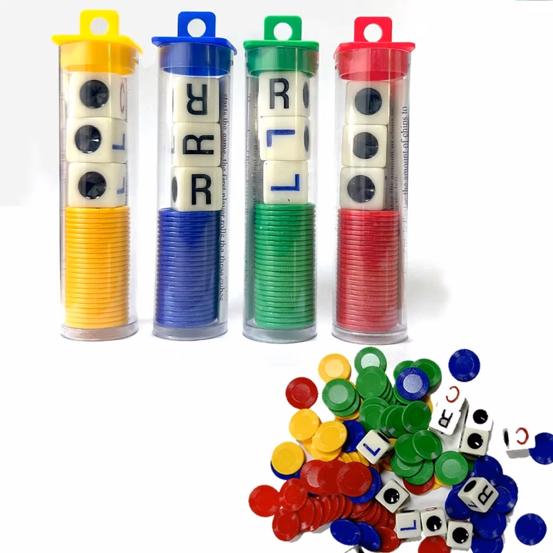 LCR And Chip Left Middle Right Game