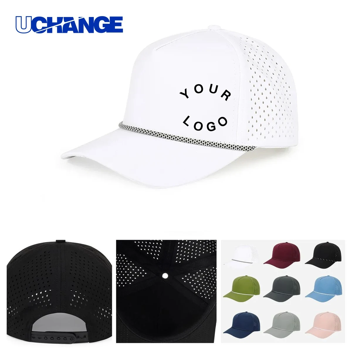 Cotton Baseball Cap Headwear with Curved Brim 1