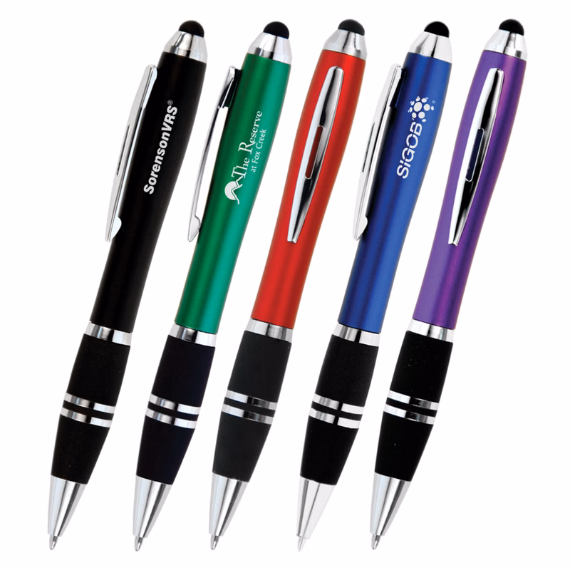 Blitz Color Twist Action Stylus Ballpoint Pen