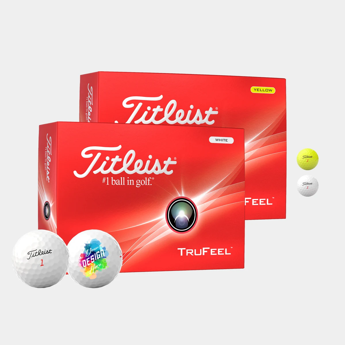 Titleist® 12 Pack TruFeel Ultra Soft Golf Balls 1