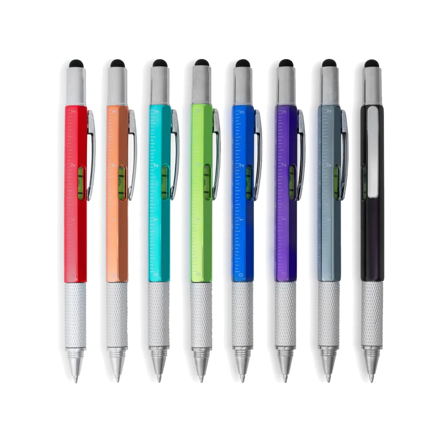 Union Printed - 7-in-1 Tool Kit Stylus Metal Twist Pen 1