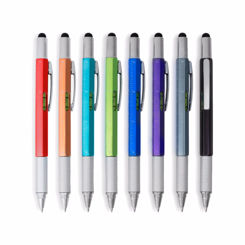 Union Printed - 7-in-1 Tool Kit Stylus Metal Twist Pen