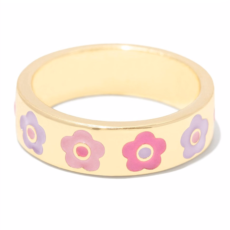 Letter Graphic Ring