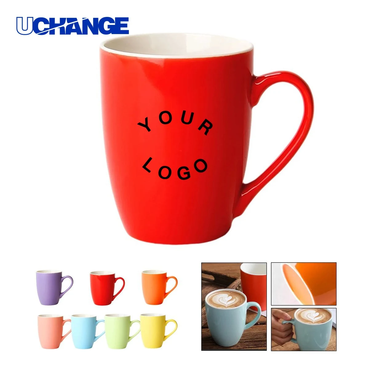 Ceramic Coffee Cup Drinkware 14oz for Heat Retention 1