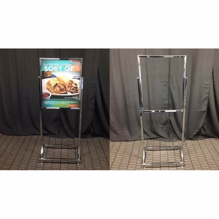 Top Loader, Hardware Only sign holder stand