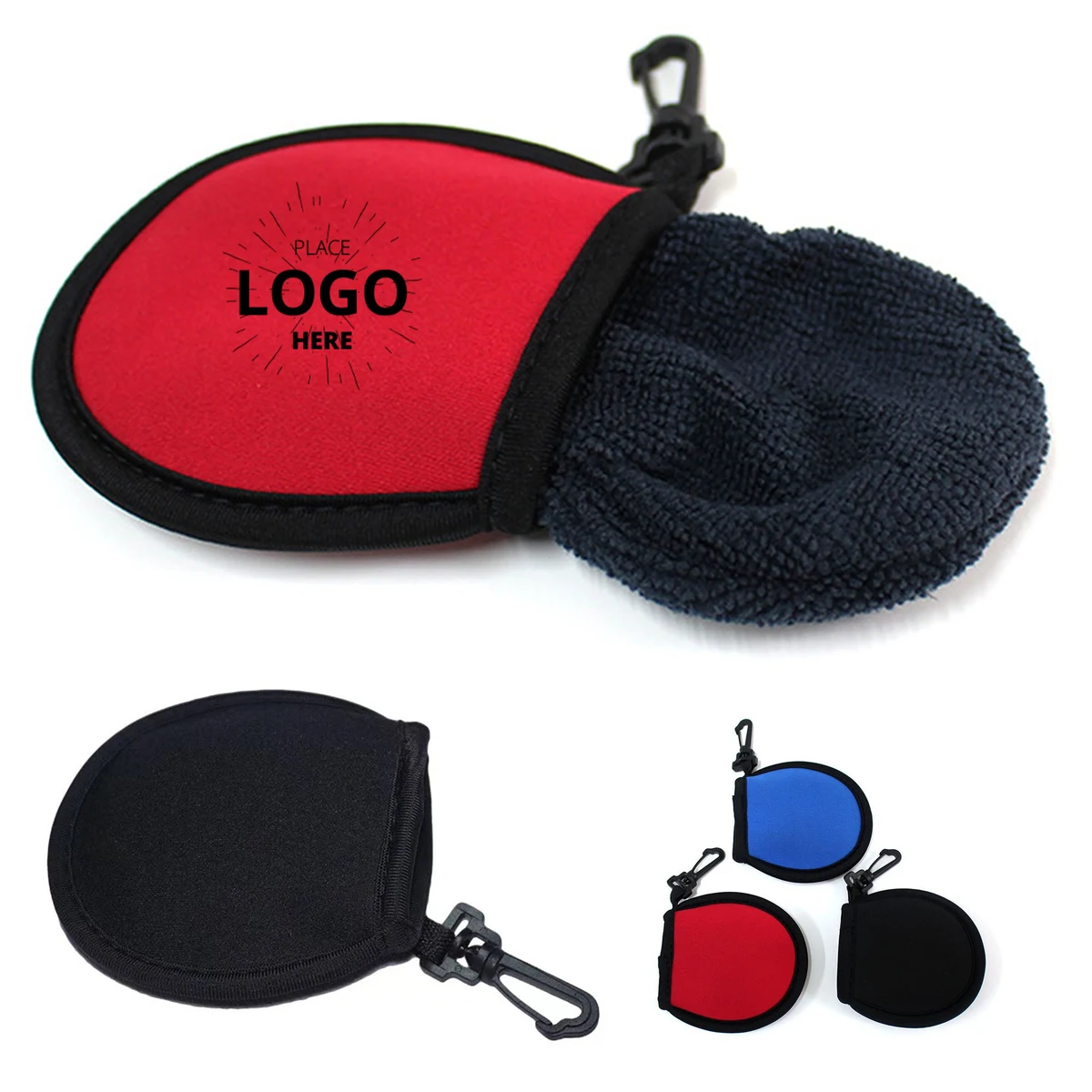 Portable Golf Ball Cleaner Pocket 1
