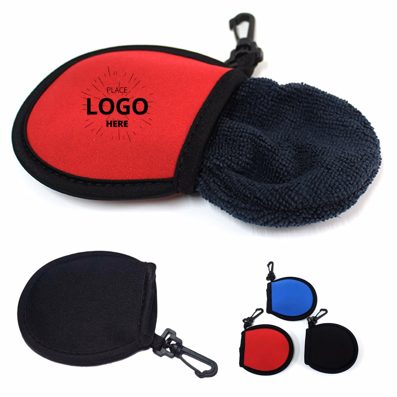 Portable Golf Ball Cleaner Pocket