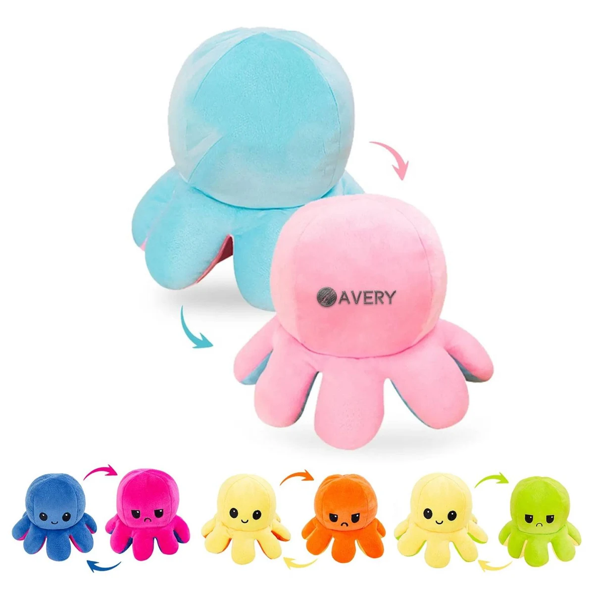 Flipped plush octopus 1